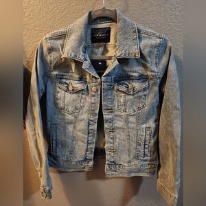 Lucky Brand Tomboy Trucker Denim Jacket